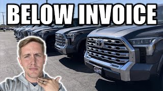 Here’s how DESPERATE Toyota Dealerships have gotten to sell Tundras, Tacomas and Sequoias…