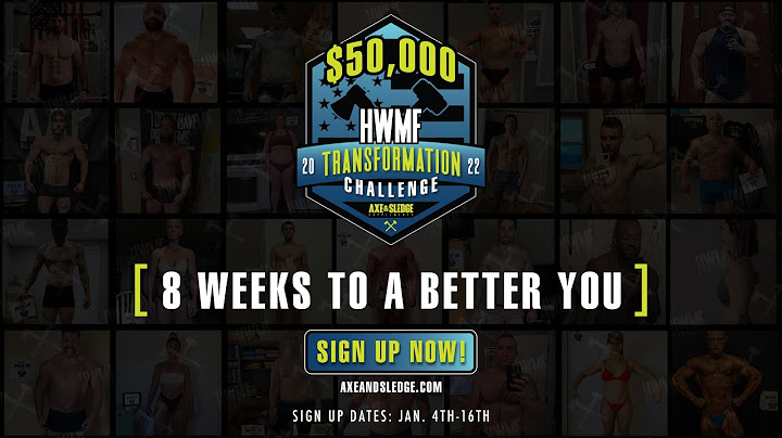 $50,000 ON THE LINE!!! | 2022 HWMF Transformation Challenge!