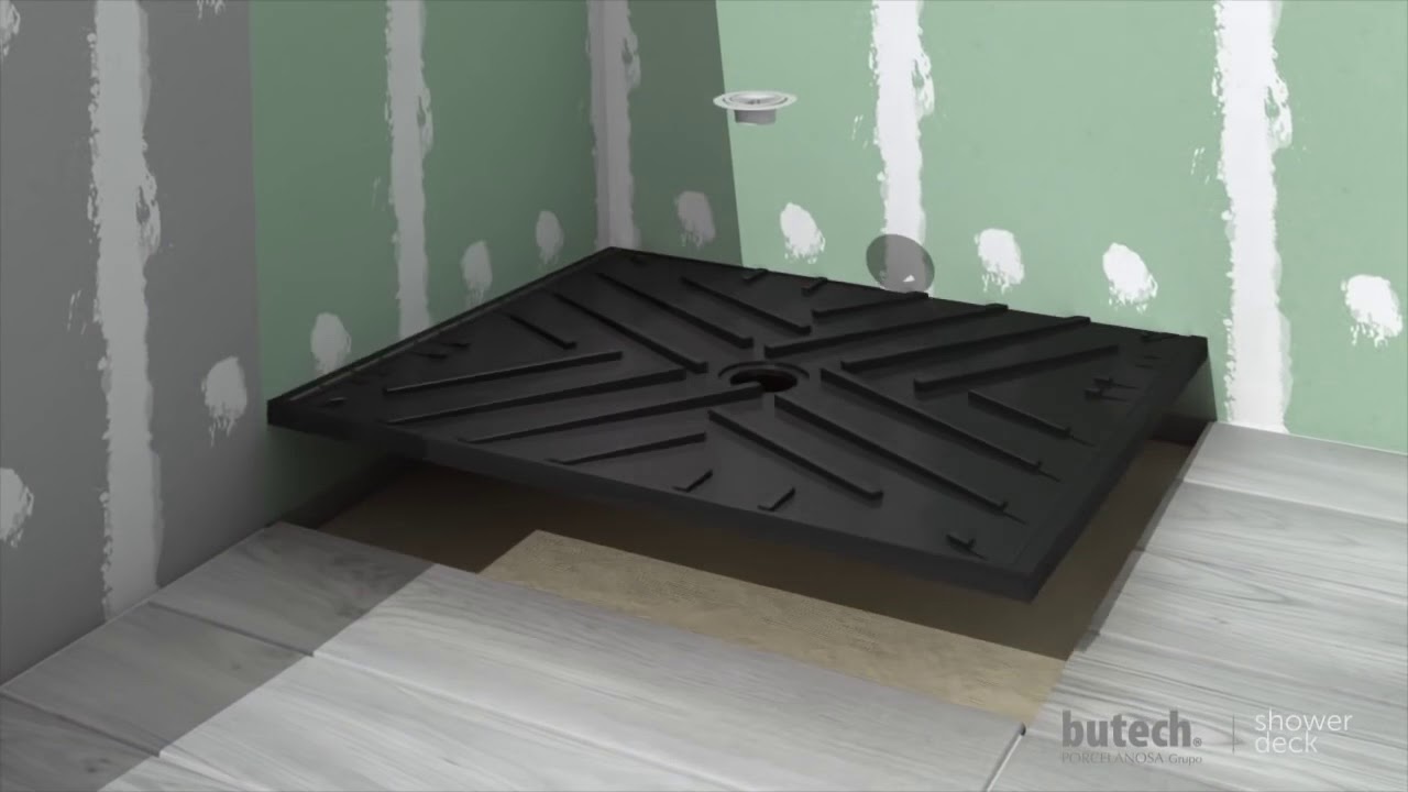 Sistema shower deck de Butech PORCELANOSA Grupo - YouTube