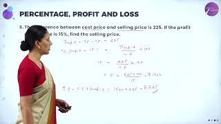 DAY 33 | BASIC MATHS | I PUC | PERCENTAGE,PROFIT AND LOSS | L3