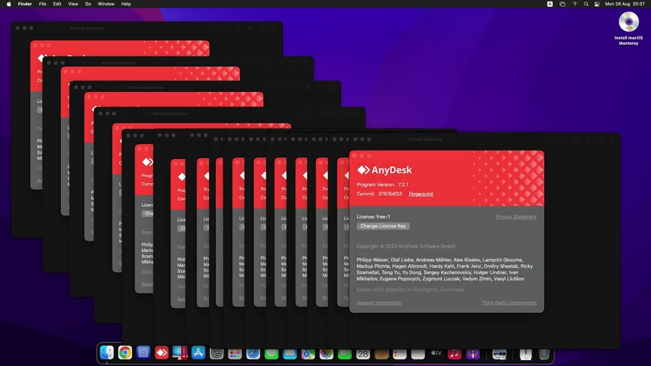macOS Monterey Crazy Error