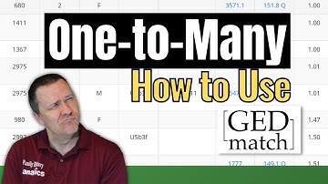 How to Use One-to-Many Matching | GEDmatch TUTORIAL for Genetic Genealogy