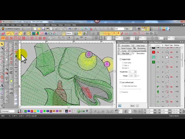 Wilcom S Embroiderystudio E3 Optional Element Custom Splits Youtube Wilcom S Embroiderystudio E3 Optional Element Custom Splits Youtube