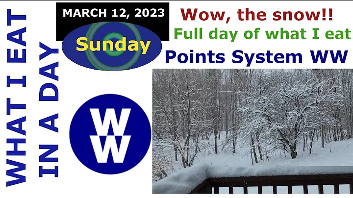Full day of what I eat in a day on WW Points Syste...