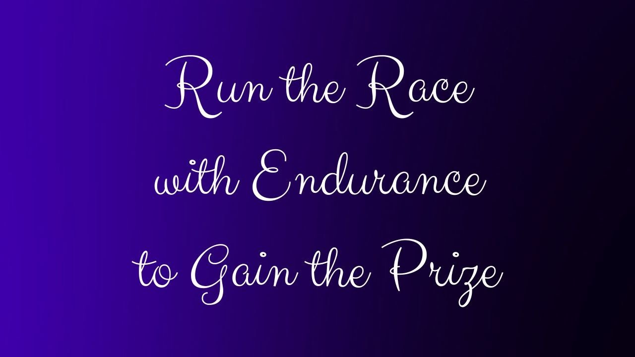 Let's Run the Christian Race with Endurance to Gain the Prize! 2022sITEROw4d2