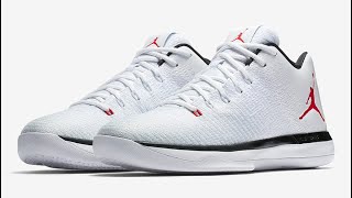 Air Jordan 31 Low Chicago Bulls University Red White Black