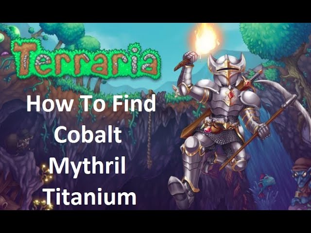 Terraria How To Get Mythril\Cobalt Ore in 2 Minutes