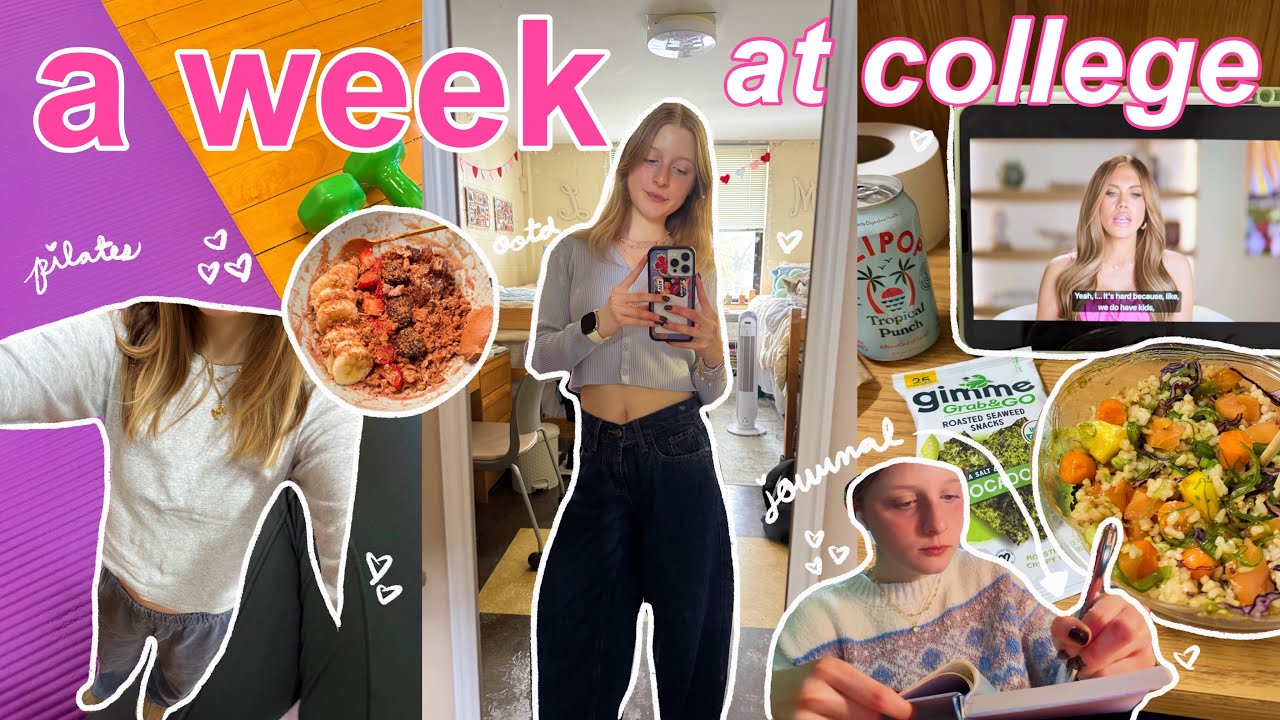 Напряженная (но веселая) неделя в колледже ⭐️📚