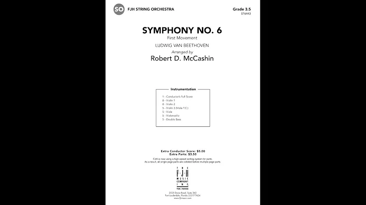 Symphony No. 6 (Beethoven) - arr. Robert D. McCashin