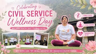 Civil Service Wellness Day 💖 | Gyalpoizhing community | A Day of Health &amp; Happiness  