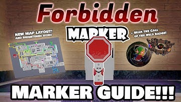 (Brightened + Map) Forbidden Marker & Call of the Wild Badge Guide! (Find the Markers)