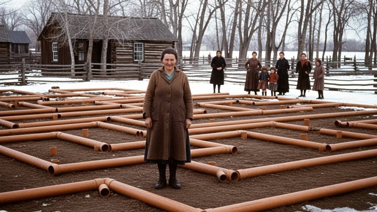 Single Mom Mocked for Burying Pipes in Yard — Her Home Stayed 50 Degrees Warmer All Winter