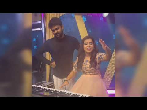 Shivangi 😍 Playing Paino With Karthik Devaraj at Super singer 🔥 Vera Level