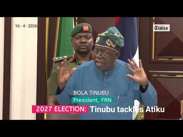 Tinubu tackles Atiku ahead 2027 election battle