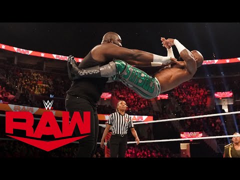 Omos vs. Apollo Crews: Raw, March 7, 2022