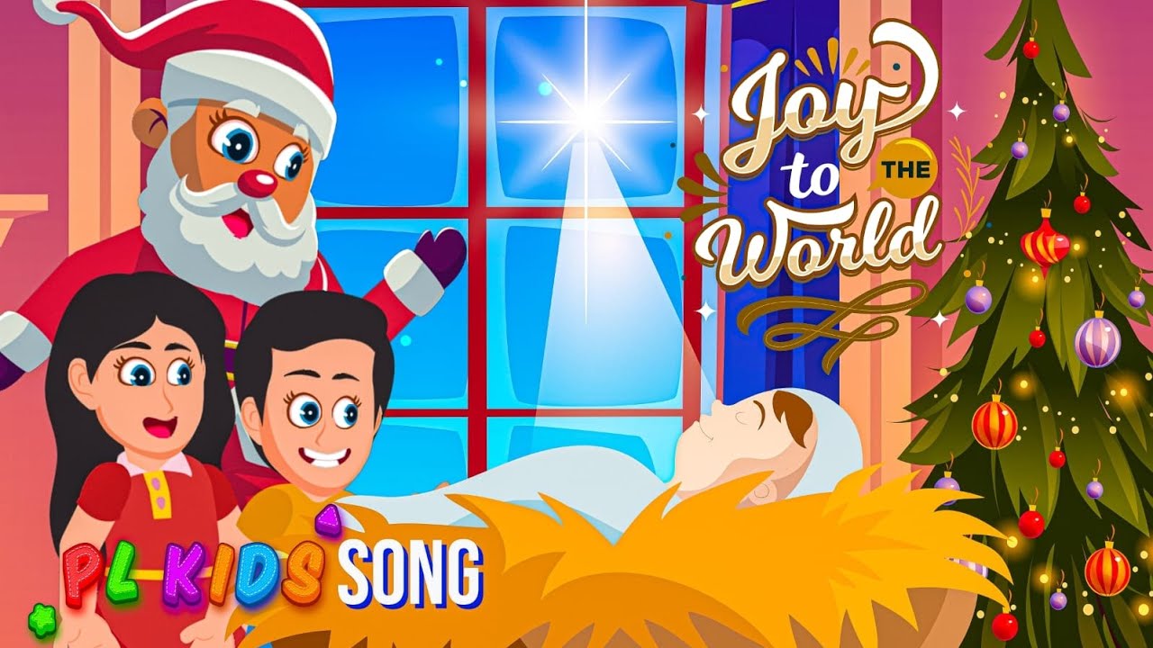 Joy to the World - Uplifting Christmas Song for Kids! Sing Along to ...