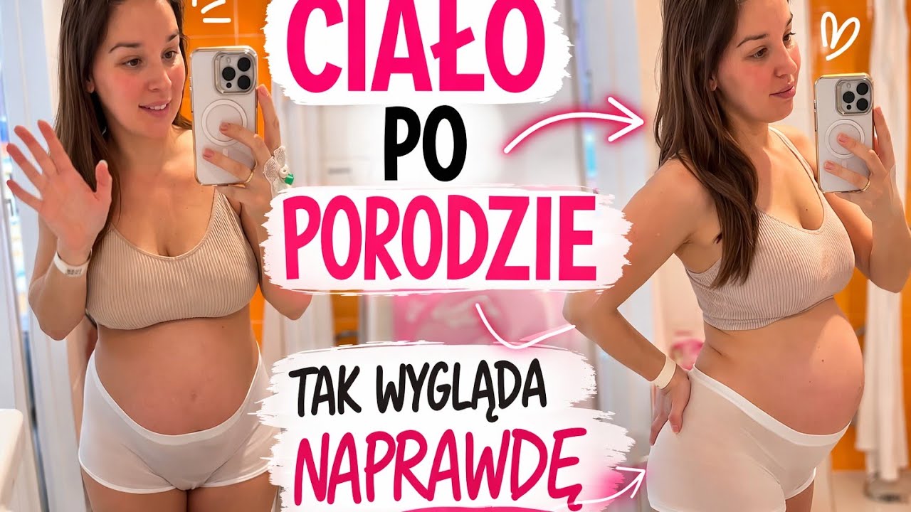 LIL MASTI CIAŁO PO PORODZIE SIŁAMI NATURY‼️ PORÓD NA NFZ‼️