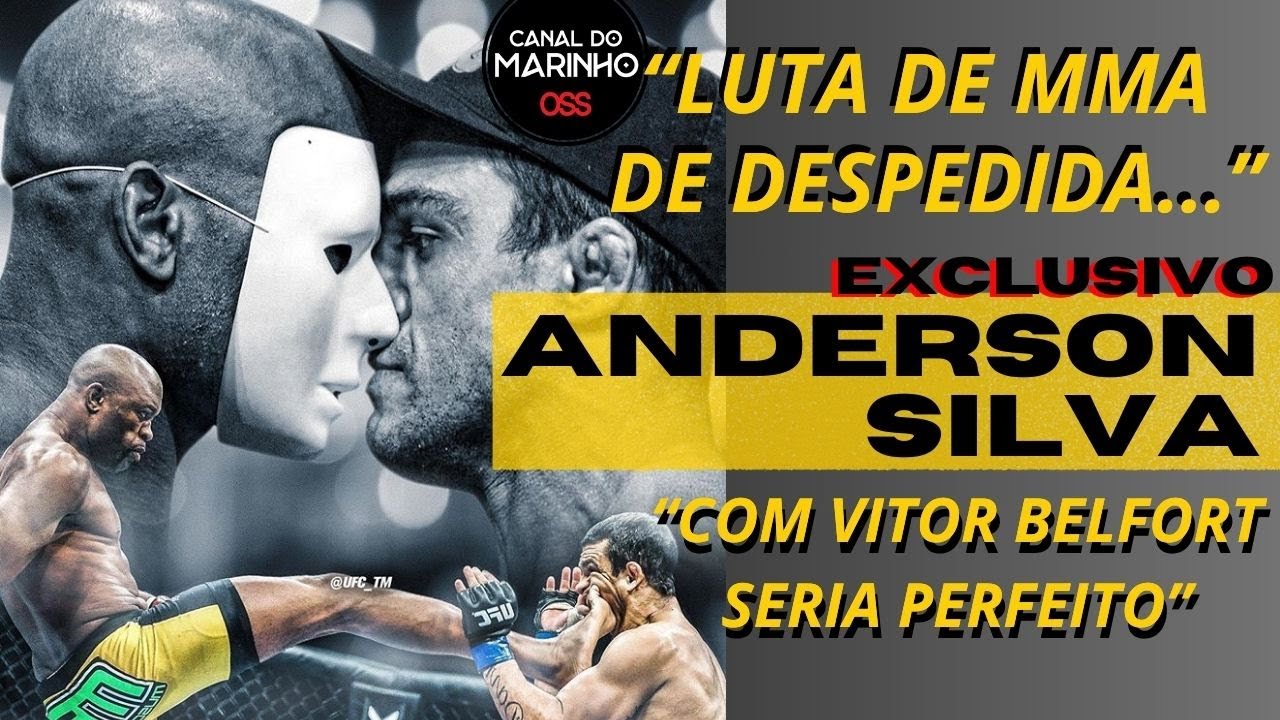 Anderson Silva confirma luta de despedida para ano que vem