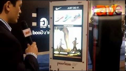 DSE 2013: peerless-AV Demos Integrated Kiosk Solutions