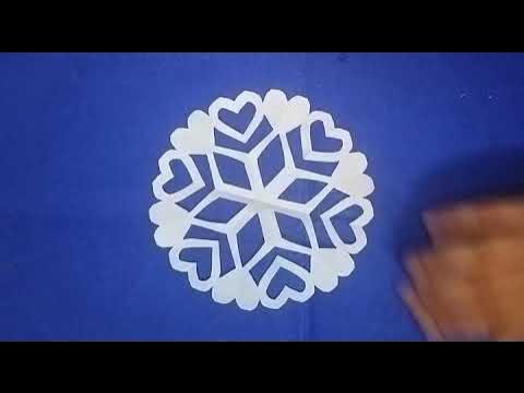 How To Make Elaborate Paper Snowflakes – Hive and Nest