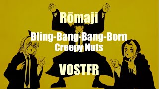 Mashle - Saison 2 Opening 「Bling-Bang-Bang-Born」 VOSTFR + Kanji + Romaji - Creepy Nuts
