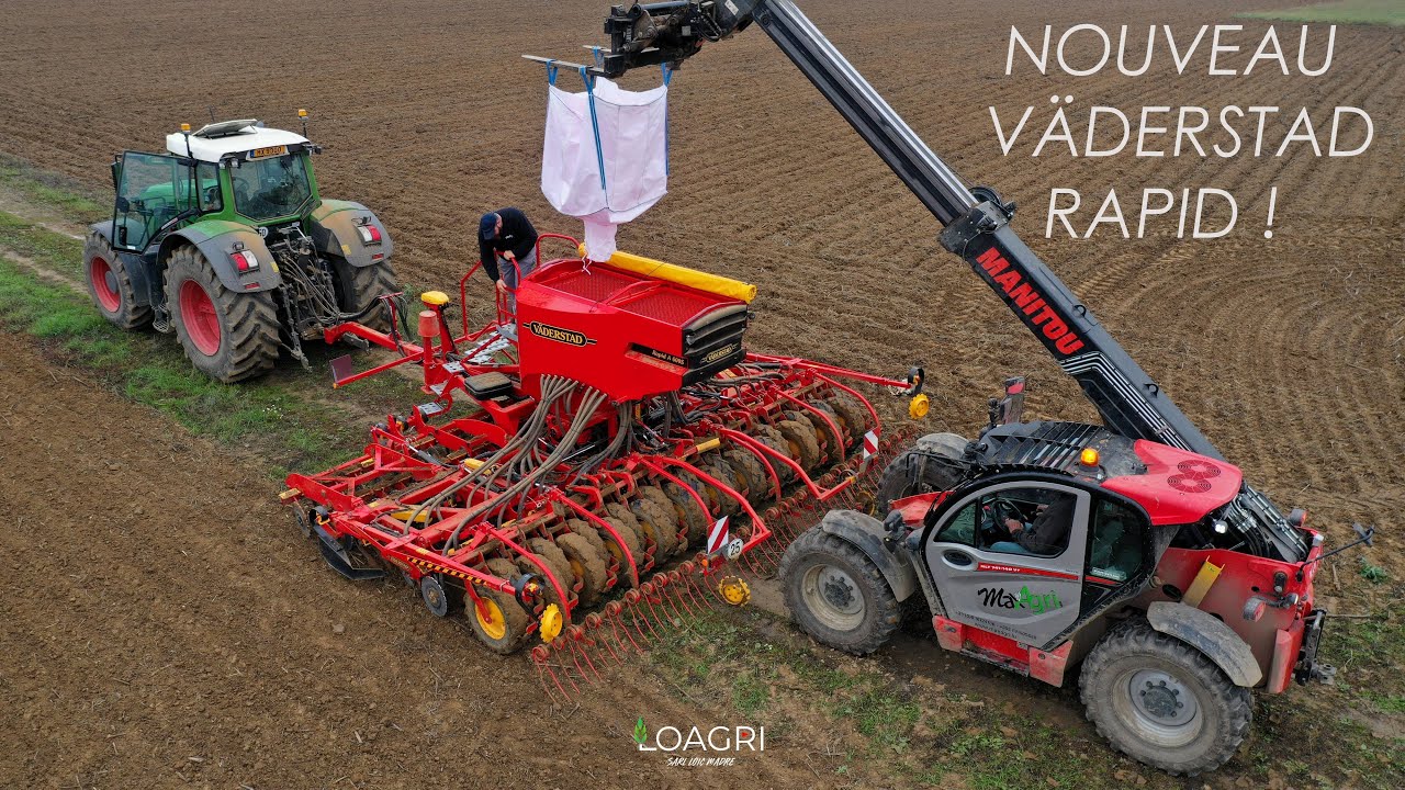 🤯190 MILLIONS de GRAINS semés en UNE parcelle | VÄDERSTAD SEEDEYE 💪