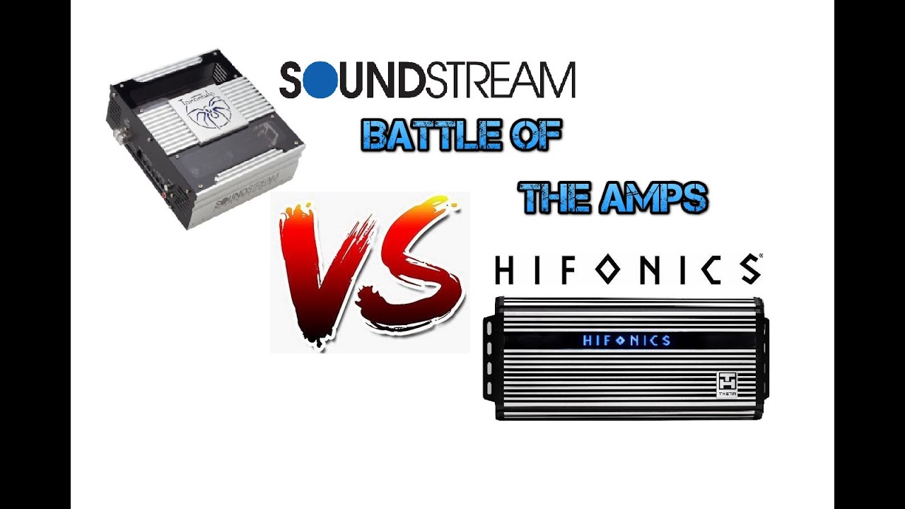 Hifonics Theta vs Soundstream Tarantula Xtreme amplifer review and test