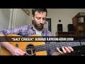 Salt creek bluegrass flatpicking guitar lesson
