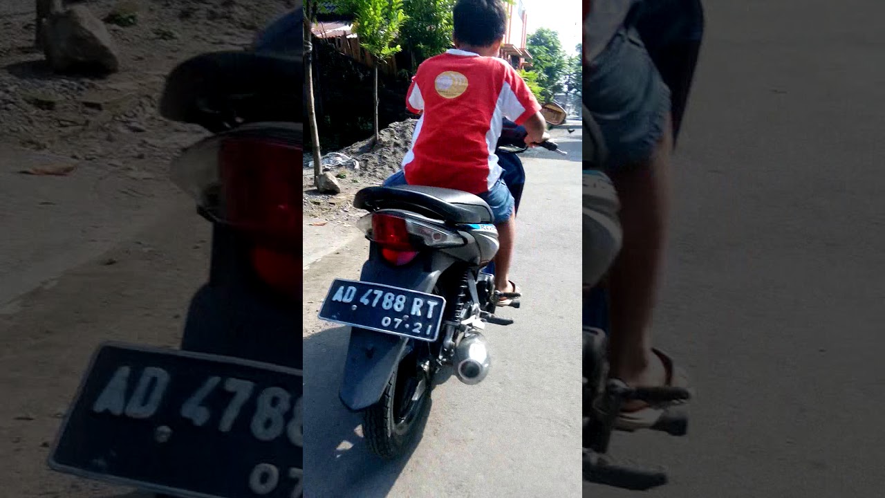 Anak Kecil Naik Motor Lucu YouTube