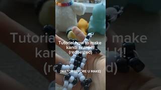 TUTORIAL HOW TO MAKE KANDI LIZARD! :3(REQUESTED) #kandi #diy #kandikid #fyp #capcut #プロセカ #vocaloid