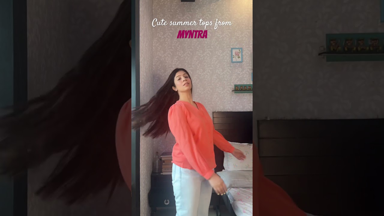 Cute summer tops from Myntra | cotton tops from myntra under INR 1000