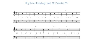 Rhythmic Reading Level Two : Exercise 09