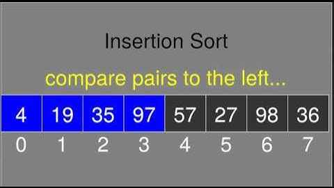 insertionsort