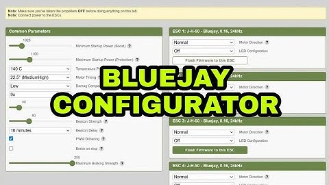Blue Jay ESC Firmware for RPM Filtering with Blheli_S ESC#drone fpv@Rio FPV