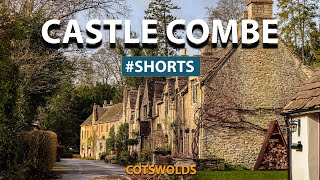 Englands Prettiest Village [Castle Combe Cotswolds] England #Shorts