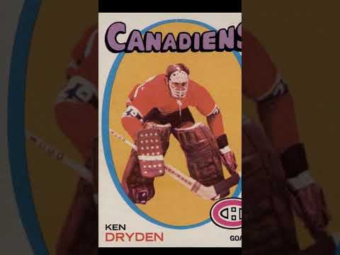 Ken Dryden Montreal Canadiens 1971-72 O-Pee-Chee 45 NHL Hockey Card