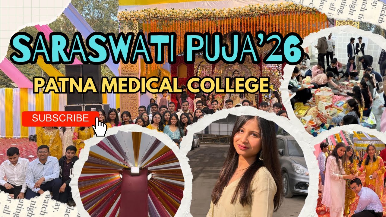 ✨MEDICAL CLG WALI SARASWATI PUJA|PMCH PATNA✨🌻