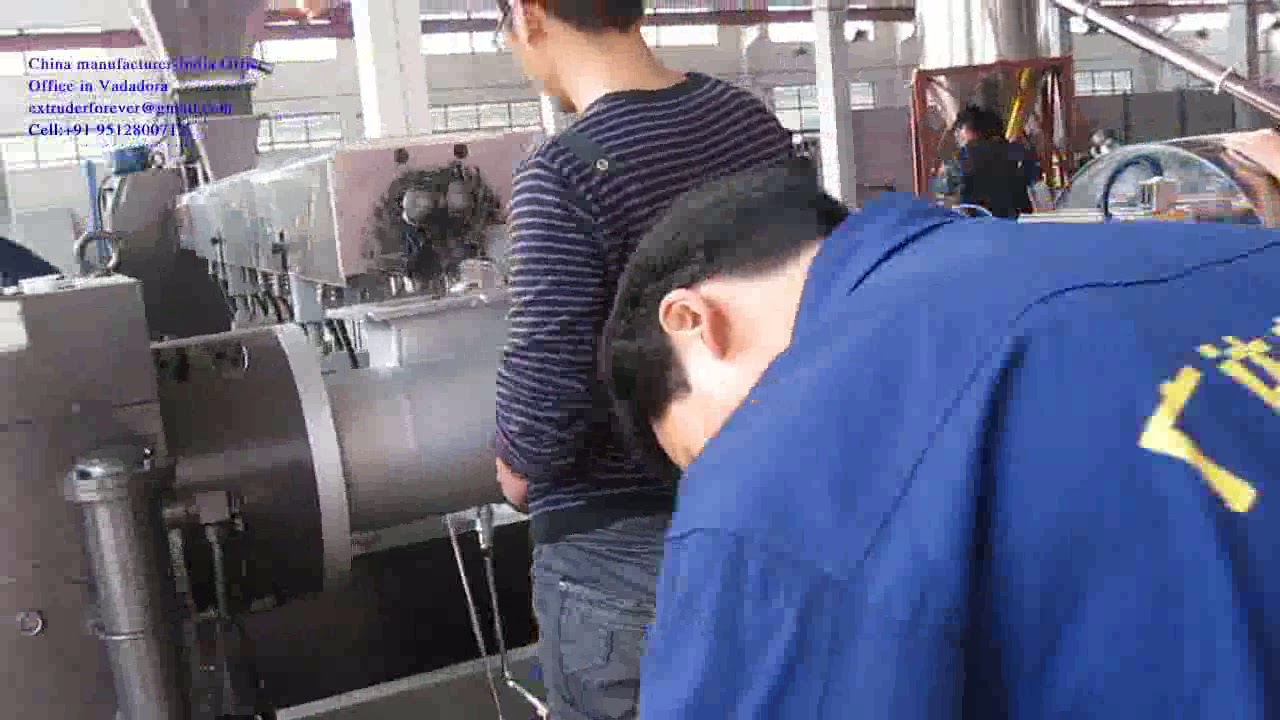 PVC compounding pelletizing line