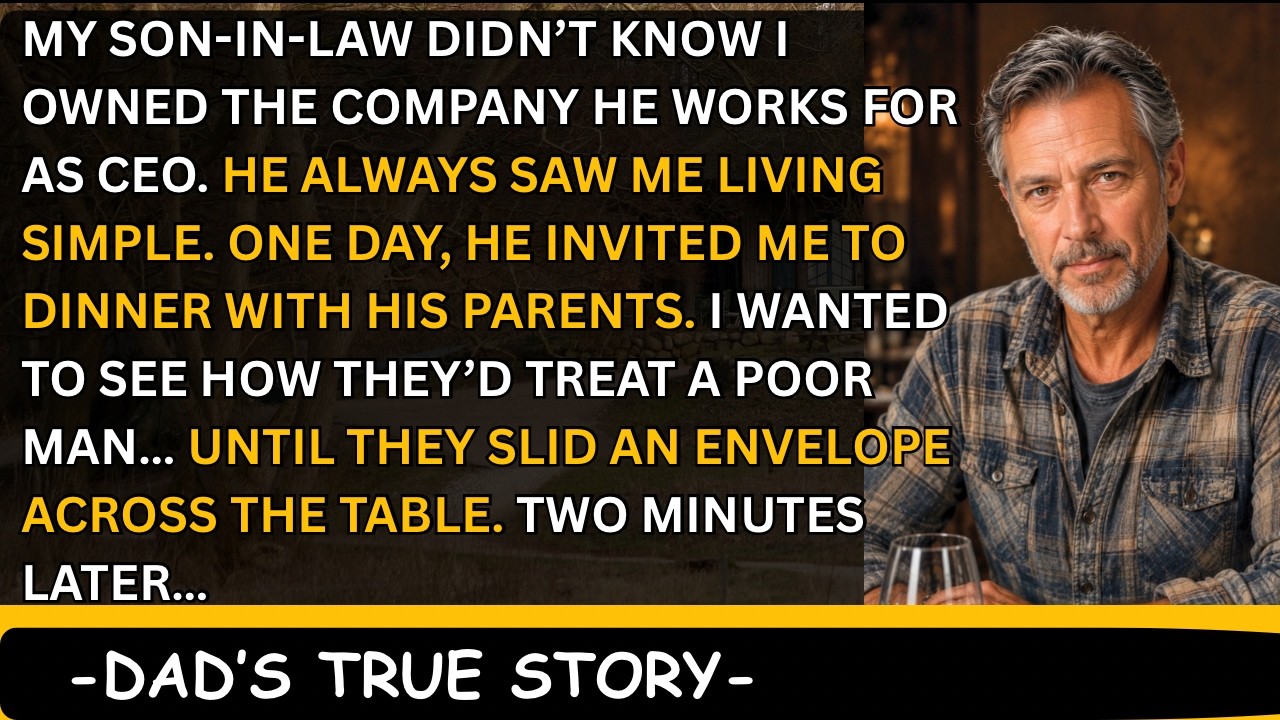 I Never Told My Son-In-Law I Own The Company He Works For As CEO. | A TRUE STORY | FAMILY STORY.