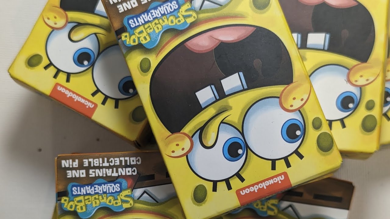 SpongeBob SquarePants Mystery Pins!