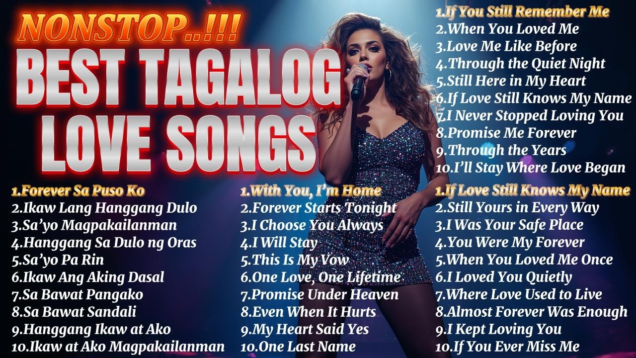 Tagalog Love Songs 💕 OPM Vibes , Forever Love Songs 💕 Romantic & Relaxing Music Love Song FYP