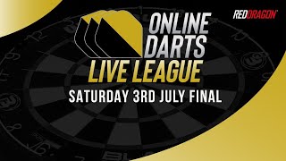 Online Darts Live League Saturday 3rd July 2021 Final