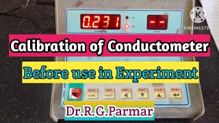 Calibration of Conductometer