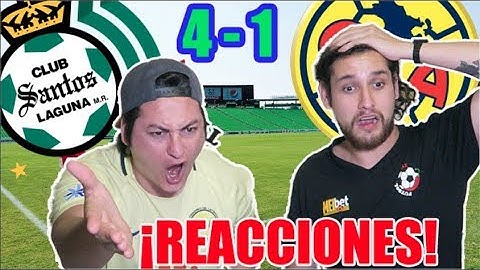 ¡HUMILLADOS Y GOLEADOS! Reacciones Santos 4-1 America