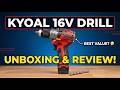 BOR CORDLESS 16V MURAH INI KUAT NGE-BOR KAYU &amp; BESI? | Test KYORAL KY1601 65Nm