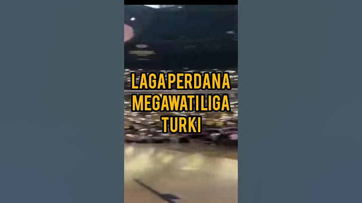 laga uji coba perdana megawati liga turki
