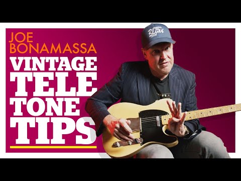 Joe Bonamassa's Vintage Telecaster Tone Tips & Tricks