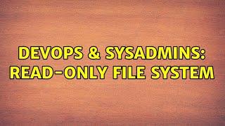 Famous DevOps & SysAdmins: Read-only file system Net Worth