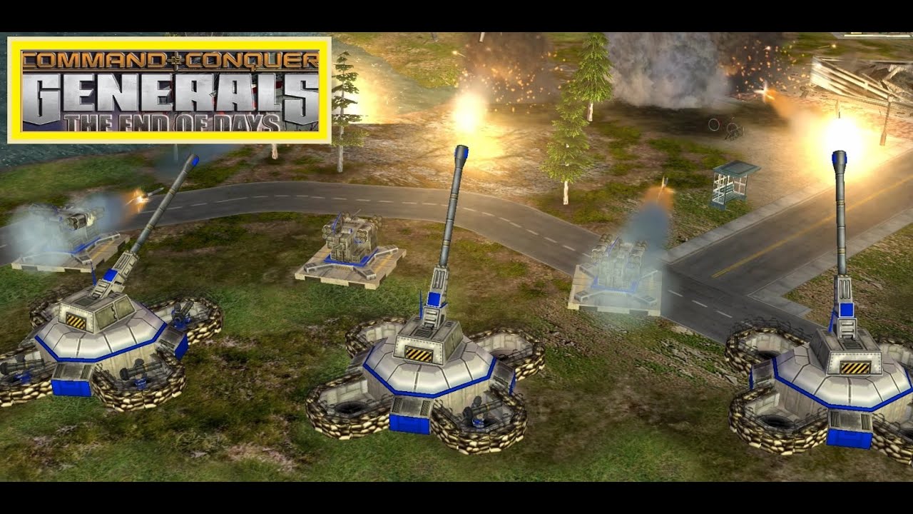 Command & Conquer Generals TEOD - USA vs GLA Brutal - 🔥🔥 Mission ...