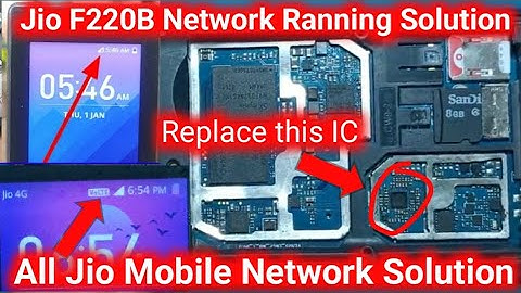 Lyf Jio F220B Network Problem Solution, Hasim Mobile